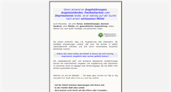 Desktop Screenshot of angst-was-tun.de